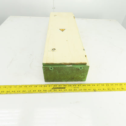Machine Mount Electrical Junction Box 27-1/2" x 8-1/2" x 5" Hinged Door