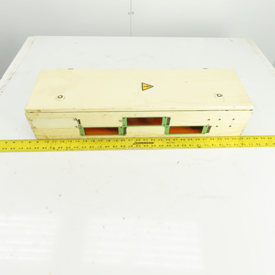 Machine Mount Electrical Junction Box 27-1/2" x 8-1/2" x 5" Hinged Door