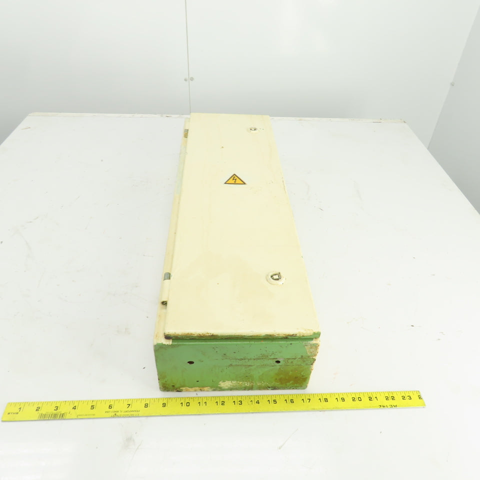 Machine Mount Electrical Junction Box 27-1/2" x 8-1/2" x 5" Hinged Door