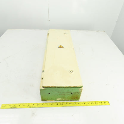 Machine Mount Electrical Junction Box 27-1/2" x 8-1/2" x 5" Hinged Door