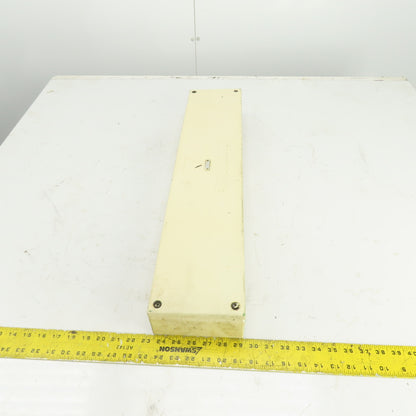 Machine Mount Electrical Junction Box 27-1/2" x 6" x 3" Screw-On Door