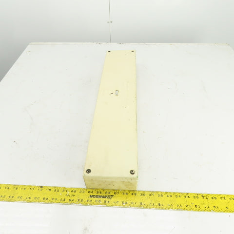 Machine Mount Electrical Junction Box 27-1/2" x 6" x 3" Screw-On Door