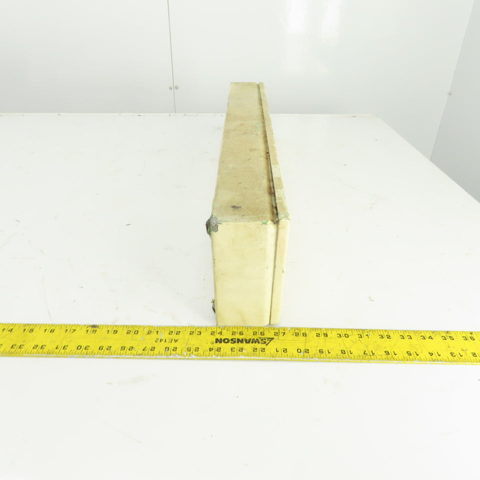 Machine Mount Electrical Junction Box 27-1/2" x 6" x 3" Screw-On Door