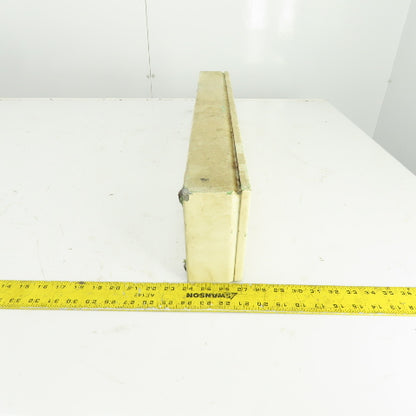 Machine Mount Electrical Junction Box 27-1/2" x 6" x 3" Screw-On Door