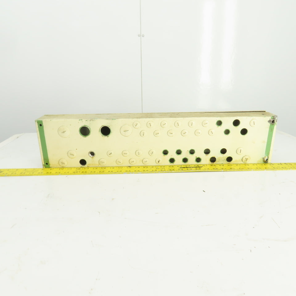 Machine Mount Electrical Junction Box 27-1/2" x 6" x 3" Screw-On Door