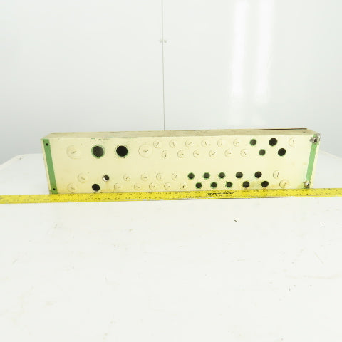 Machine Mount Electrical Junction Box 27-1/2" x 6" x 3" Screw-On Door