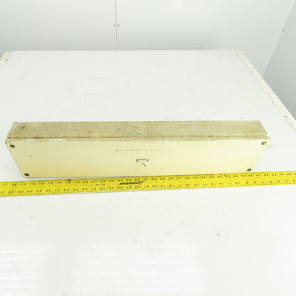 Machine Mount Electrical Junction Box 27-1/2" x 6" x 3" Screw-On Door