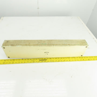 Machine Mount Electrical Junction Box 27-1/2" x 6" x 3" Screw-On Door