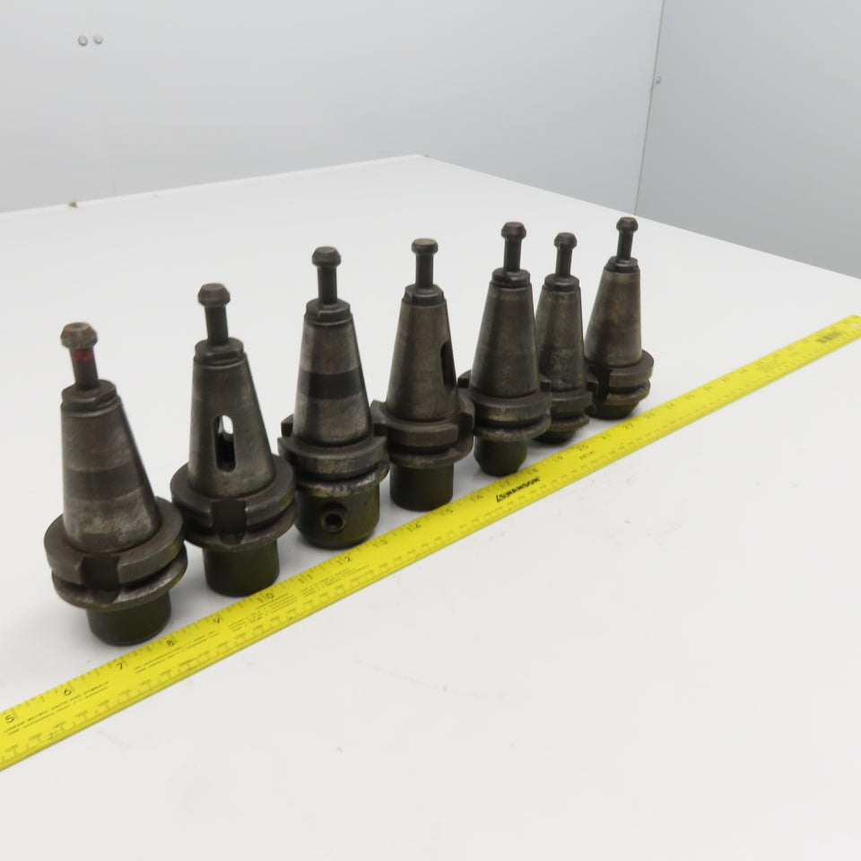 BT-40 Taper Boring Bar Tool Holders Mixed Lot Of 7