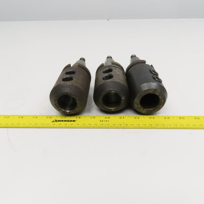 1-1/4" BT-40 Taper Boring Bar Tool Holders Mixed Lot Of 3