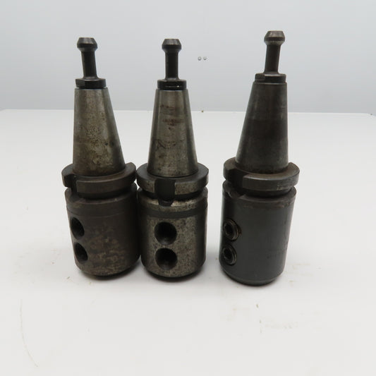 1-1/4" BT-40 Taper Boring Bar Tool Holders Mixed Lot Of 3