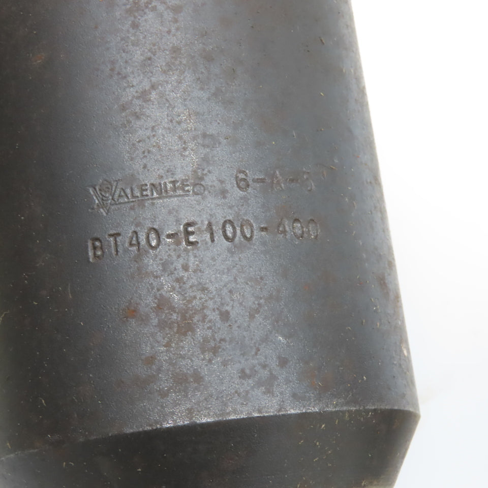 Valenite BT40-E100-400 1" BT-40 Taper Boring Bar Tool Holders 4" Proj. Lot Of 2