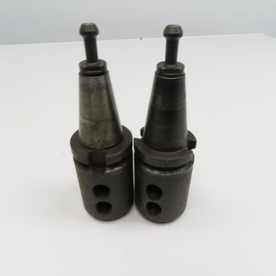 Valenite BT40-E100-400 1" BT-40 Taper Boring Bar Tool Holders 4" Proj. Lot Of 2