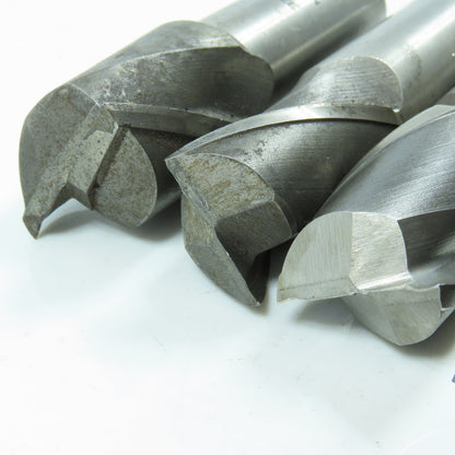 1" To 1-3/8" Square End Mill Center Cutting 2 Flute 1" Shank Lot of 7