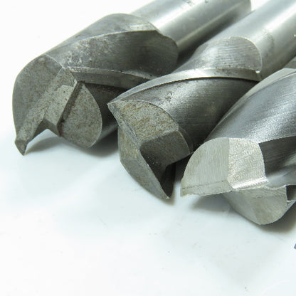 1" To 1-3/8" Square End Mill Center Cutting 2 Flute 1" Shank Lot of 7