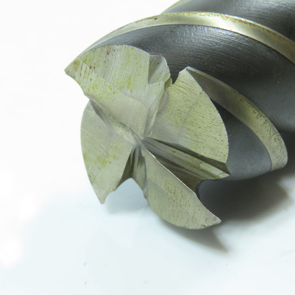E.C 2" Square End Mill Center Cuttign 4 Flute 2" Shank 3" LOC 6-5/8" OAL