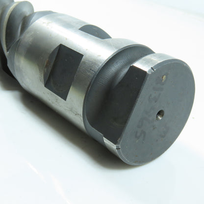 E.C 2" Square End Mill Center Cuttign 4 Flute 2" Shank 3" LOC 6-5/8" OAL