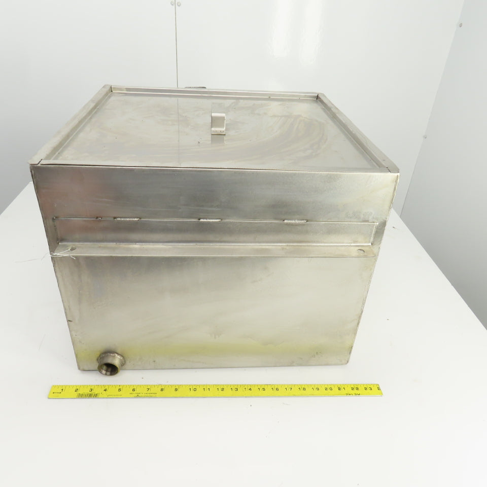 Bowden CRB-1-75 20.5"L x 19.5"W x  16"H Stainless Steel Recirculating Tank 25USG