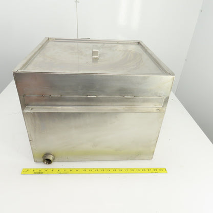 Bowden CRB-1-75 20.5"L x 19.5"W x  16"H Stainless Steel Recirculating Tank 25USG