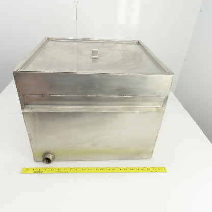 Bowden CRB-1-75 20.5"L x 19.5"W x  16"H Stainless Steel Recirculating Tank 25USG