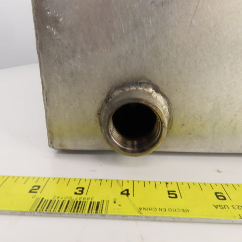 Bowden CRB-1-75 20.5"L x 19.5"W x  16"H Stainless Steel Recirculating Tank 25USG