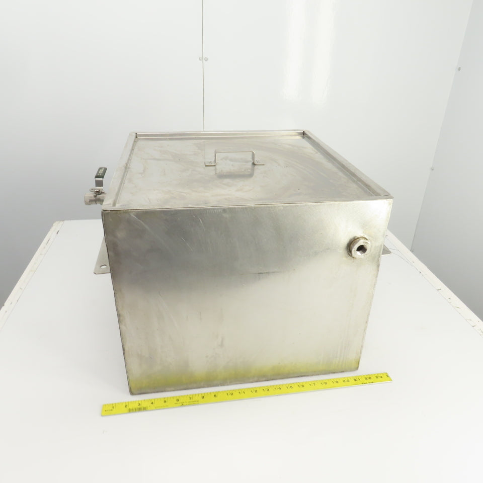 Bowden CRB-1-75 20.5"L x 19.5"W x  16"H Stainless Steel Recirculating Tank 25USG