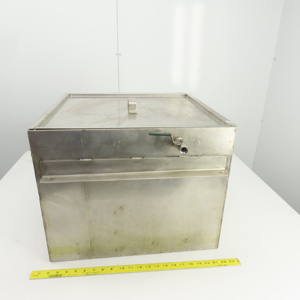 Bowden CRB-1-75 20.5"L x 19.5"W x  16"H Stainless Steel Recirculating Tank 25USG