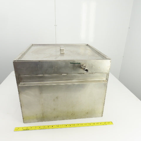 Bowden CRB-1-75 20.5"L x 19.5"W x  16"H Stainless Steel Recirculating Tank 25USG