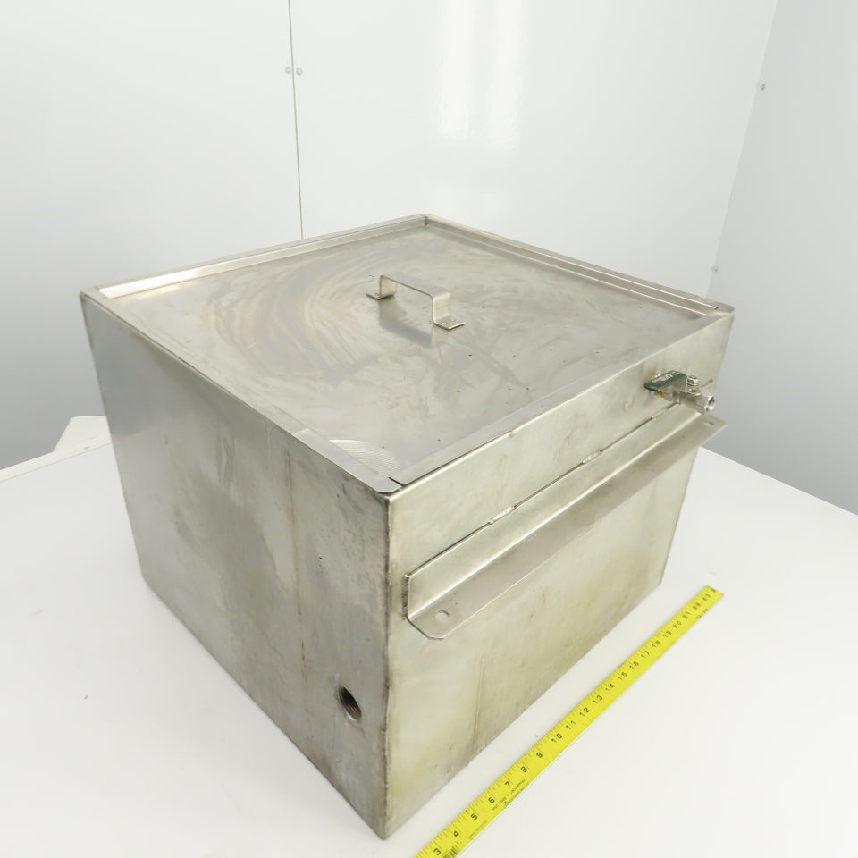 Bowden CRB-1-75 20.5"L x 19.5"W x  16"H Stainless Steel Recirculating Tank 25USG