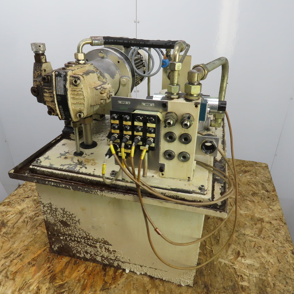 Bosch 0513300403 1.3kW 20USG Hydraulic Pump Unit 440-480V 3PH 3000PSI