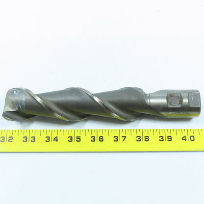 1-1/2" Square End Mill Center Cutting 2 Flute 1-1/4" Shank 8-1/2" OAL 6" LOC