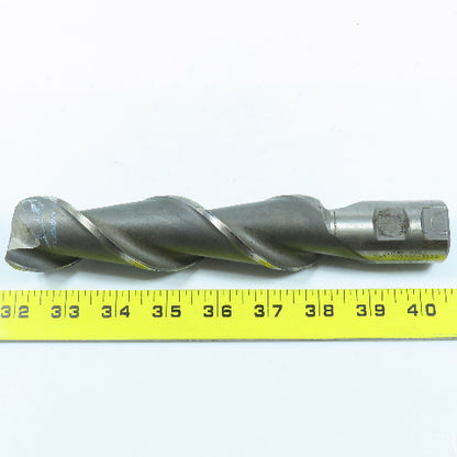 1-1/2" Square End Mill Center Cutting 2 Flute 1-1/4" Shank 8-1/2" OAL 6" LOC