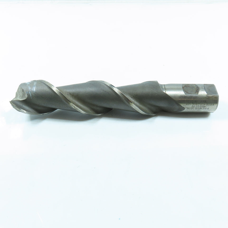 1-1/2" Square End Mill Center Cutting 2 Flute 1-1/4" Shank 8-1/2" OAL 6" LOC