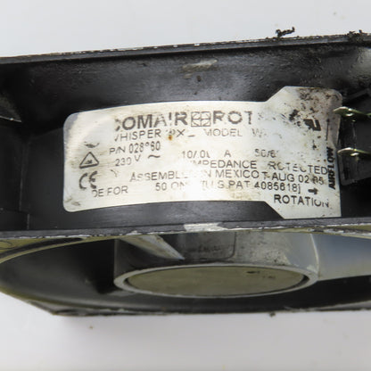 Comair Rotron WX3H1 Axial Fan 230VAC 50/60HZ Lot Of 2