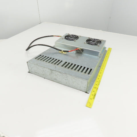 Leblond Makino FNC106-A Heat Exchanger Assembly 19" x 15-3/8" W/Double Fans