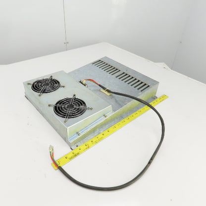 Leblond Makino FNC106-A Heat Exchanger Assembly 19" x 15-3/8" W/Double Fans