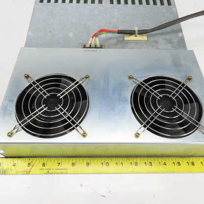 Leblond Makino FNC106-A Heat Exchanger Assembly 19" x 15-3/8" W/Double Fans