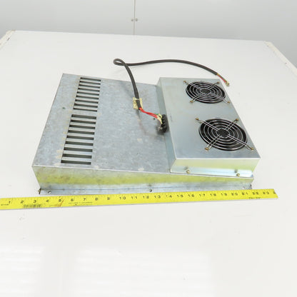 Leblond Makino FNC106-A Heat Exchanger Assembly 19" x 15-3/8" W/Double Fans