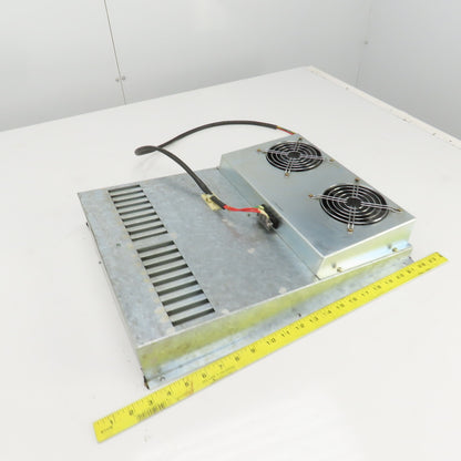 Leblond Makino FNC106-A Heat Exchanger Assembly 19" x 15-3/8" W/Double Fans