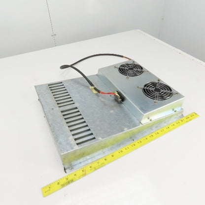 Leblond Makino FNC106-A Heat Exchanger Assembly 19" x 15-3/8" W/Double Fans