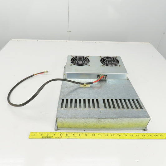 Leblond Makino FNC106-A Heat Exchanger Assembly 19" x 15-3/8" W/Double Fans