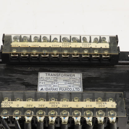 Ibaraki Fujico JEC-204 Type HT-1000 1kVA Transformer Pri 200V Sec 200V 1PH