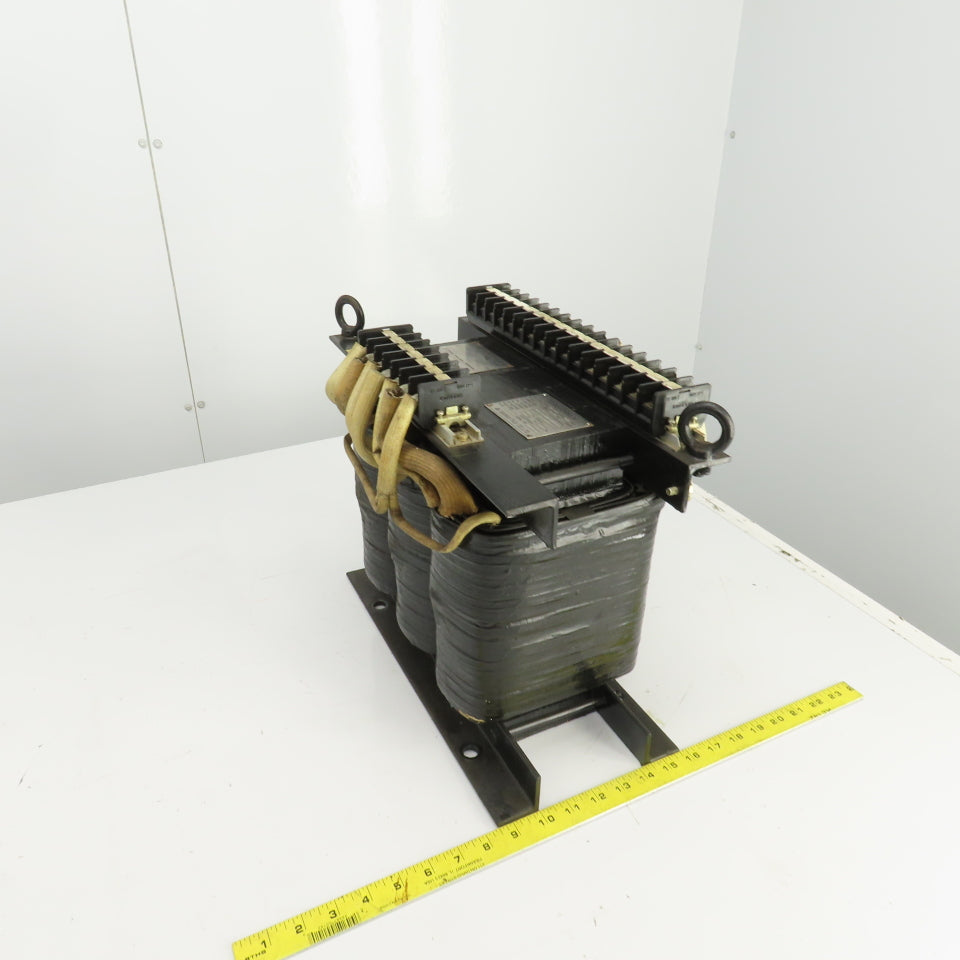 Ibaraki JEC-204 Type FAT-18K 18/25kVA Transformer Pri 240-480V Sec 200-220V 3PH
