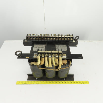 Ibaraki JEC-204 Type FAT-18K 18/25kVA Transformer Pri 240-480V Sec 200-220V 3PH