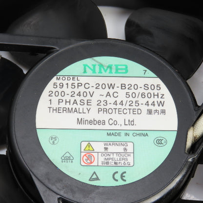 NMB 5915PC-20W-B20-S05 Cabinet Cooling Fan 200-240VAC 1Ph