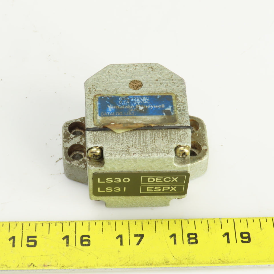 Yamatake Honeywell Limit Switch 0.1A-125VAC 0.1A 30VDC