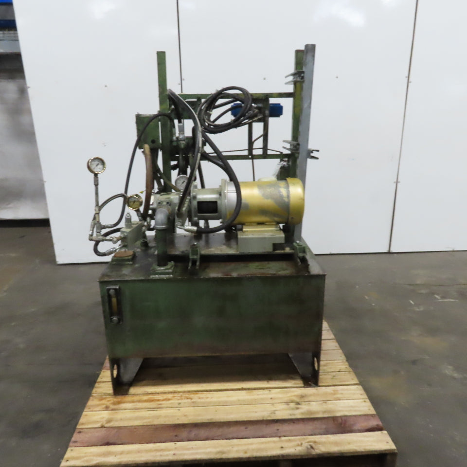 40 Gallon Hydraulic Power Unit 3Hp 208-230/460V 3Ph Tested