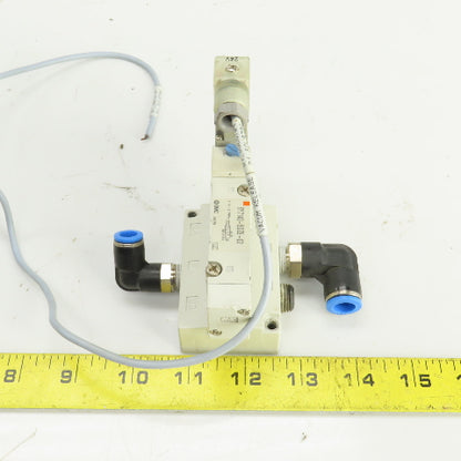 SMC SY7140-5DZE-02 0.15-0.7MPa Pneumatic Solenoid Valve 5 Port 24VDC