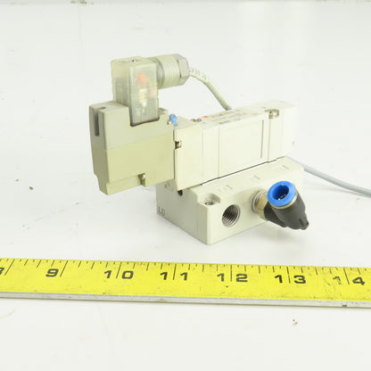 SMC SY7140-5DZE-02 0.15-0.7MPa Pneumatic Solenoid Valve 5 Port 24VDC