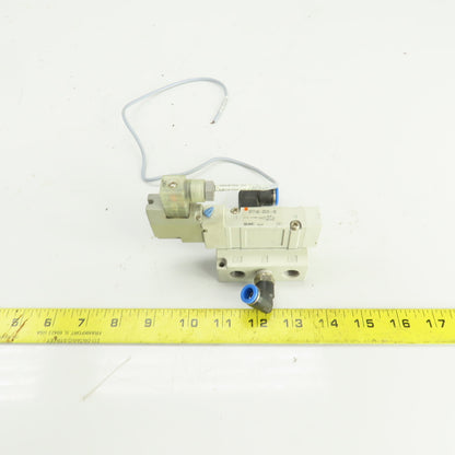 SMC SY7140-5DZE-02 0.15-0.7MPa Pneumatic Solenoid Valve 5 Port 24VDC